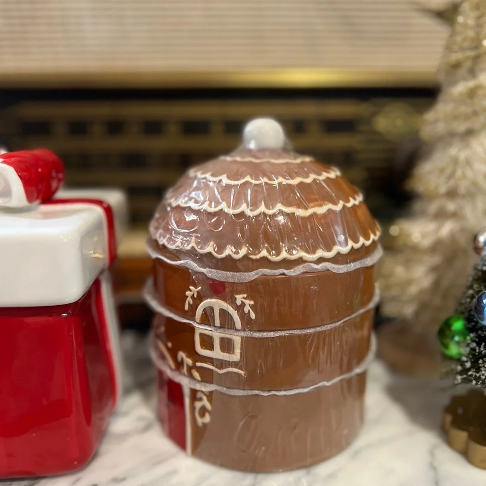 ✨NEW🎁Target Bullseye Playground 2025 Christmas Jar and Measuring Cups Set🎄
